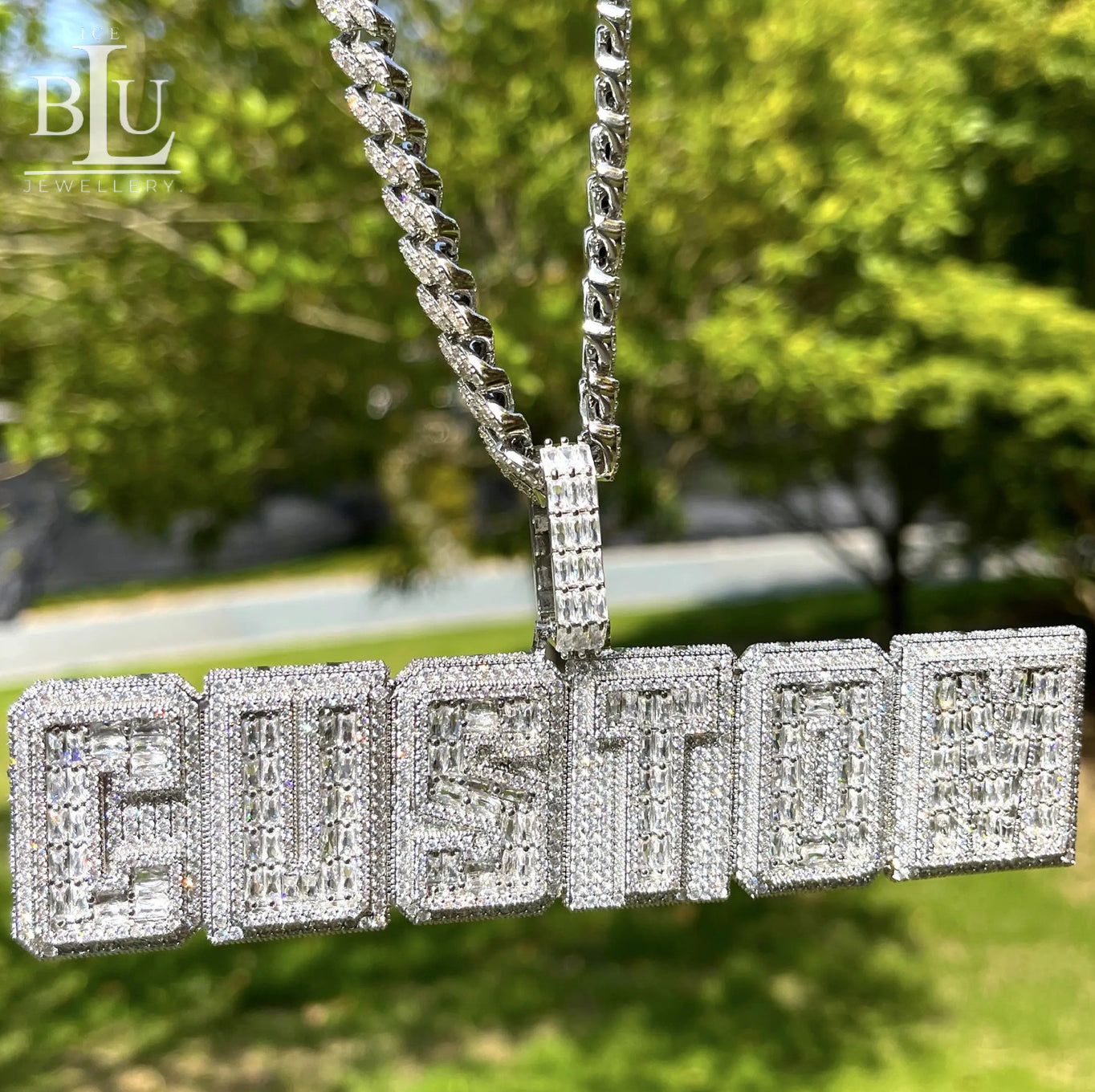 Custom name pendant