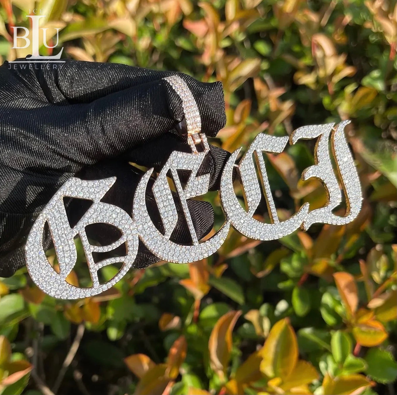 Custom name pendant