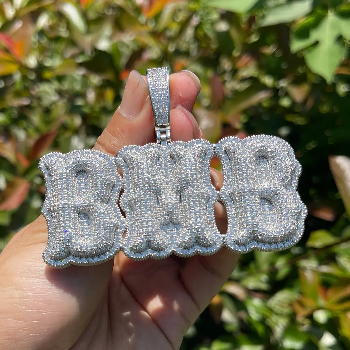 Custom name pendant